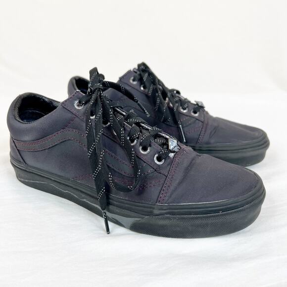 Vans x Harry Potter Deathly Hallows Old Skool Sneakers EU 39 W8 M7 Black Low Top - Picture 1 of 12